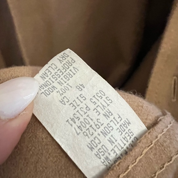 FILSON jac shirt 100% virgin wool - vintage camel - Picture 4 of 5